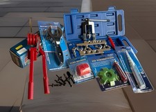 Hvac Tube Flaring Swaging Bending Expand Cutting Tool Kit Ac Line Cooper Tubing