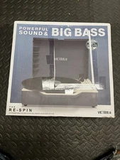 Victrola The Re-Spin Bluetooth Record Player Big Bass (READ DESCRIPTION)