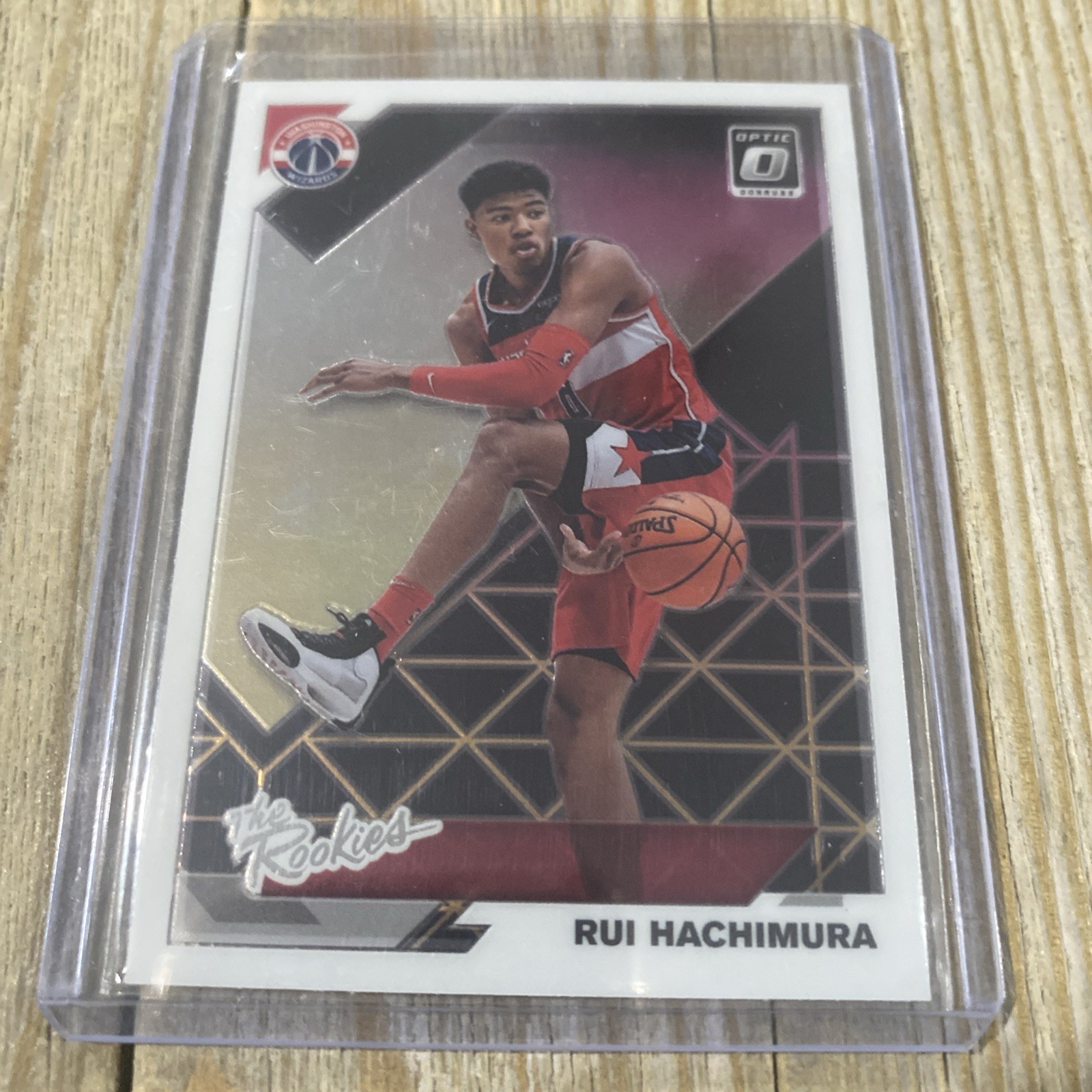 2019-20 Panini Donruss Optic #5 Rui Hachimura (RC) - The Rookies - Wizards