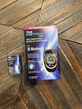True Metrix Air Blood Glucose Meter Kit w/ 60 Test Strips Storage Case