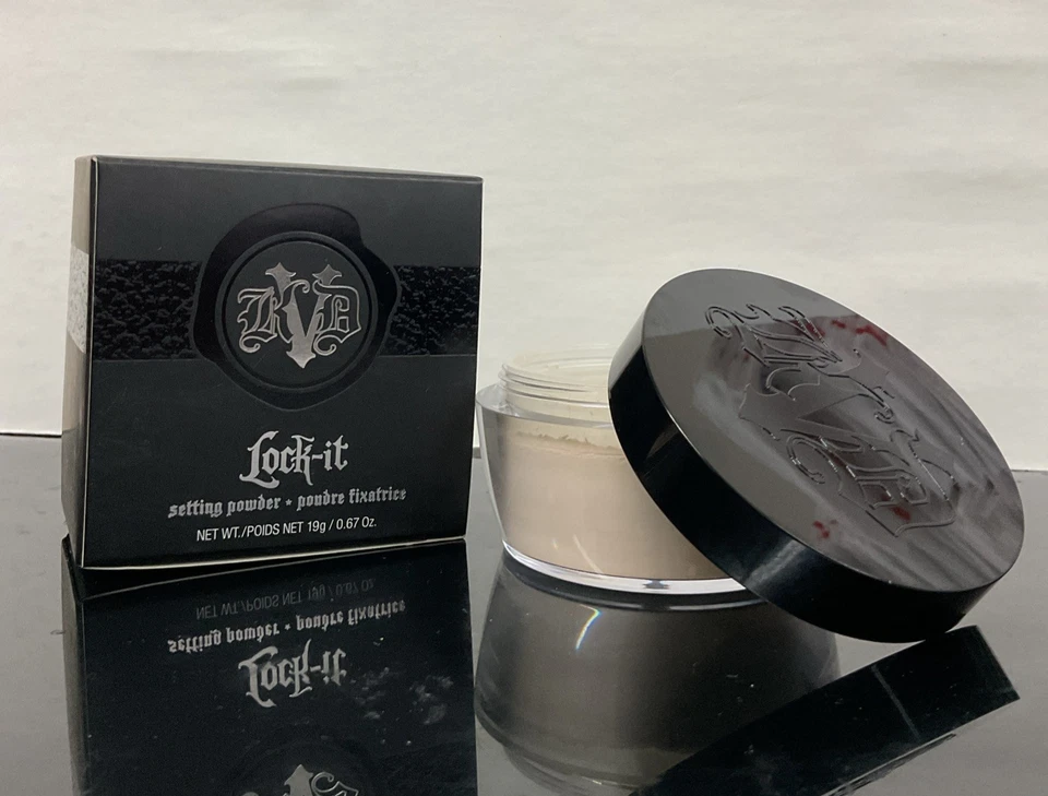 Kat Von D Lock It Setting Powder -Translucent Loose Powder 0.67 Oz, As Pictured - Image 4 of 4