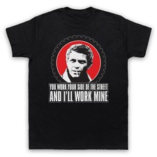 BULLITT YOUR SIDE STEVE MCQUEEN UNOFFICIAL THE STREET MENS & WOMENS T-SHIRT