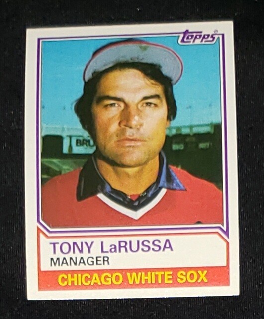 1983 TOPPS #216 TONY LARUSSA CHICAGO WHITE SOX NM-MT OR BETTER