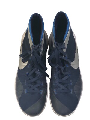Nike Hyperdunk Men s Shoes Navy Blue And White Size 13 2015 TB