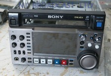 Sony pdw-f1600 xdcam recorder  front facia and LCD screen  removed fully workin