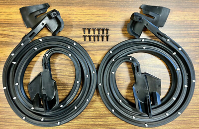 Pair Of Weatherstrip Door Seals For 1969-1972 GM A-Body (Chevelle, Skylark, Cutlass 2-Door)