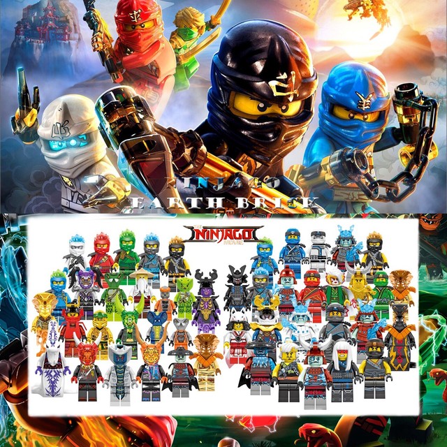 all ninjago minifigures