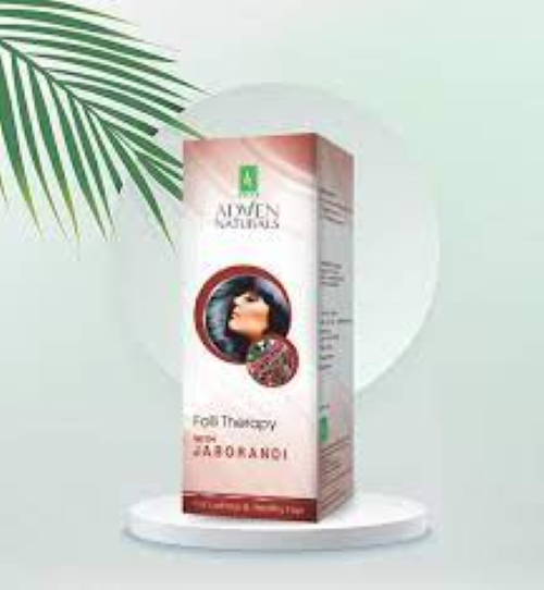 HAIR OIL JABORANDI BROWN ADVEN Strengthens And Nourishes The Hair Roots Hair Los-image