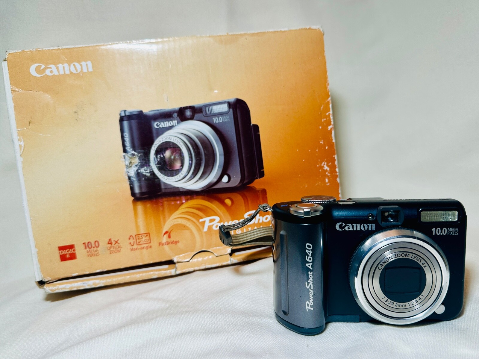 CANON PowerShot A640 Digital Camera 10.0 MP / 4X Optical Zoom eBay