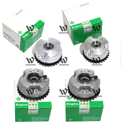 INA 4x Motor Intake und Auspuff Nockenwelle Justierer Kit Fit Für AUDI Q7 CREC/G