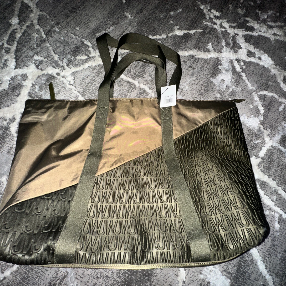Goyard tote with shop zipper top