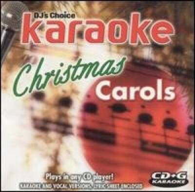 DJs Choice Karaoke Christmas Carols - Audio CD By Karaoke - VERY GOOD