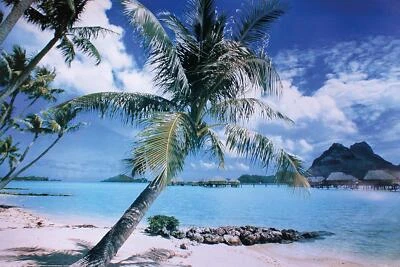 Poster île de Bora Bora 91,5 x 61 cm - Photo 1/4