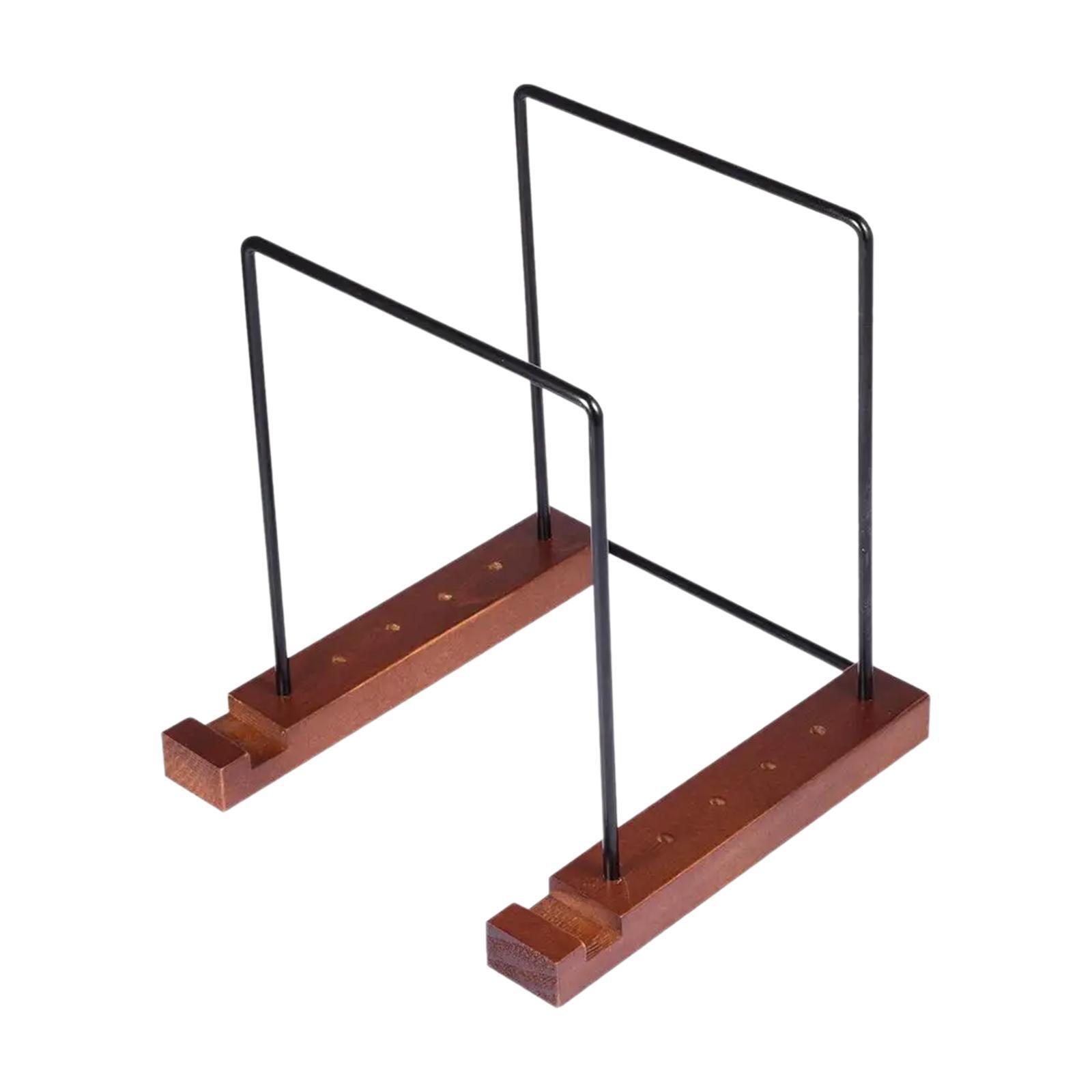 Vinyl Records Storage Holder Countertop Minimalist Rack for files Cd Bedroom-image