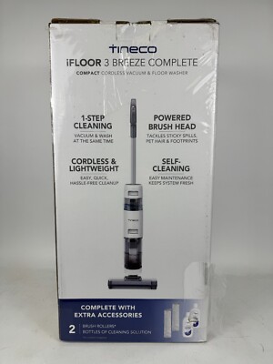 Set Ricambio Per Tineco IFloor 5 Breeze - 2 Spazzole Rullo + 2 Filtri HEPA, Per Aspirapolvere Lavapavimenti - Foto 12