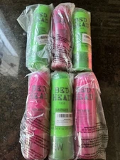 Lot Of 6 TIGI  BED Head Recharge Shine Conditioner Elasticate Strength 6.76 OZ