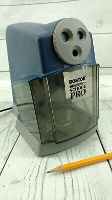 Boston School Pro Pencil Sharpener Model 167X Electric Heavy Boston School Pro Pencil Sharpener Model 167X Electric Heavy