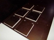6 er Set Sitzbretter,Hamstersitzbretter,M&auml;usesitzbretter aus Siebdruckplatten.