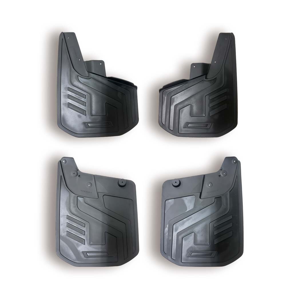Fit 2023-2025 Chevy Colorado With Fender Flare Front Rear Mud Flap