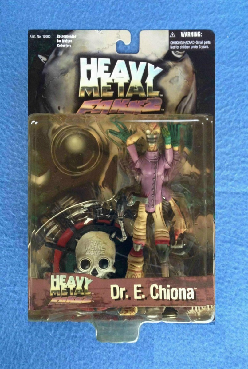 DR. E. CHIONA HEAVY METAL FAKK 2 GAME SERIES 1 7 INCH FIGURE