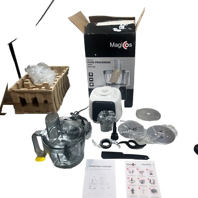 MagiCos FP416A Digital Food Processor w/ 7 Speeds 3.5L 1000W New Open Box 