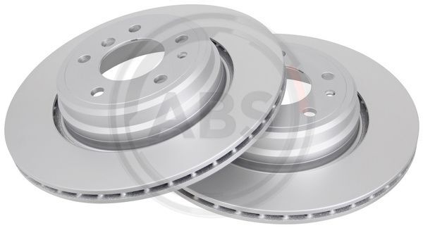 2X A.B.S. 17238 Bremsscheibe Hinten Links FüR BMW-image