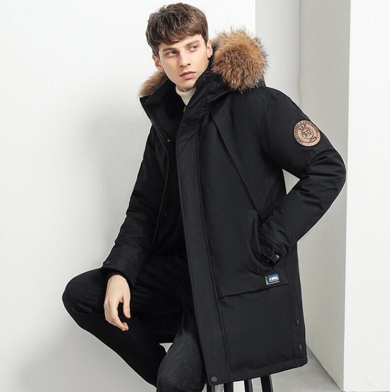 Piumino Outfit Uomo Pelliccia Capispalla Piumino Nuovo Piumino