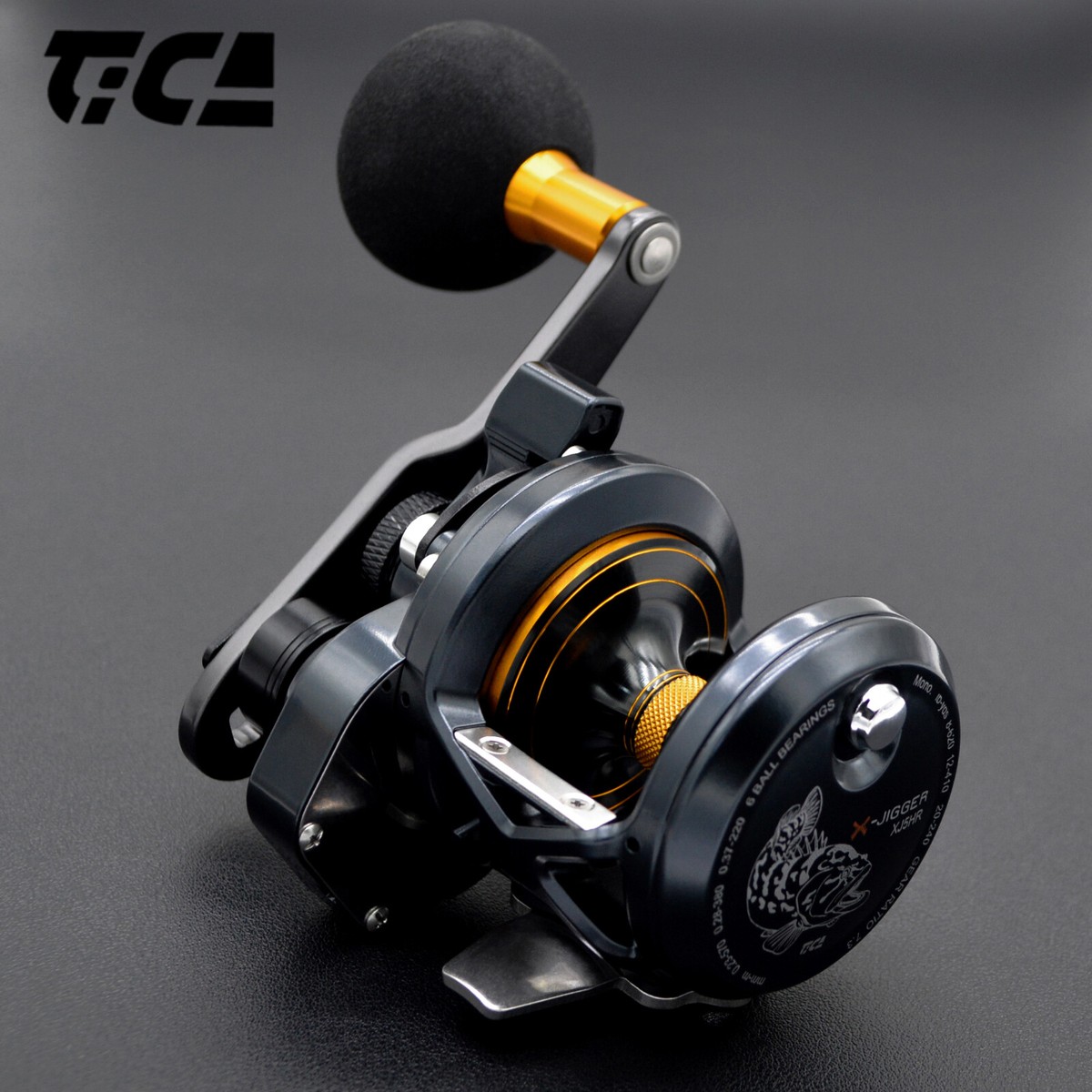 TICA X-Jigger Offshore Trolling Fishing Reel 22LB Lever Drag 42 IN