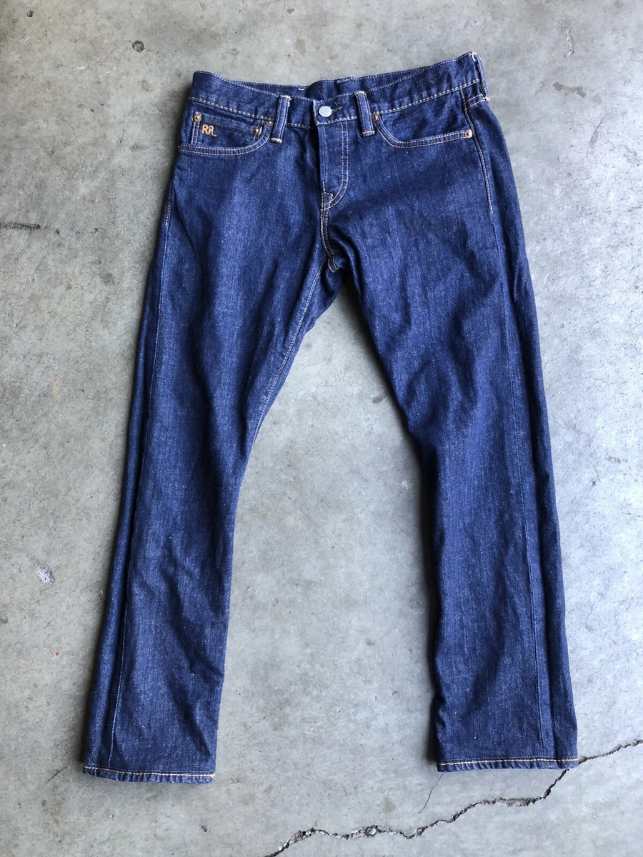 RRL Ralph Lauren Slim Fit Denim Jeans sz 28 (30
