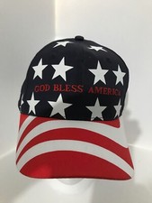 Red, White, Blue American Flag Baseball Cap US Flag Hat Adjustable