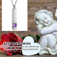 Pet Cremation Urn Necklace - Ideal for Grief Comfort, Wearable Pet Memory