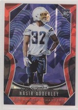2019 Panini Prizm Rookies Red Ice Prizm Nasir Adderley #382 ut4