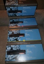4x- Office Depot Laser Toner Cartridge Replacement For HP 201A color black