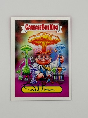Garbage Pail Kids Get A Grip Artist Signature Series ADAM BOMB /50 David Gross
