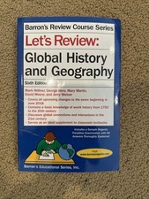 Barron's Regents NY: Let's Review: Global History and Geography (2018 Paperback)