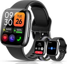 Latest Smart Watches for Women  Men - Performance Upgraded, 1.85-Inch AMOLED HD