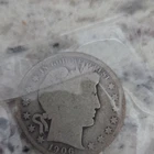 1906 Barber Half Dollar 90 % Silver  New Orleans