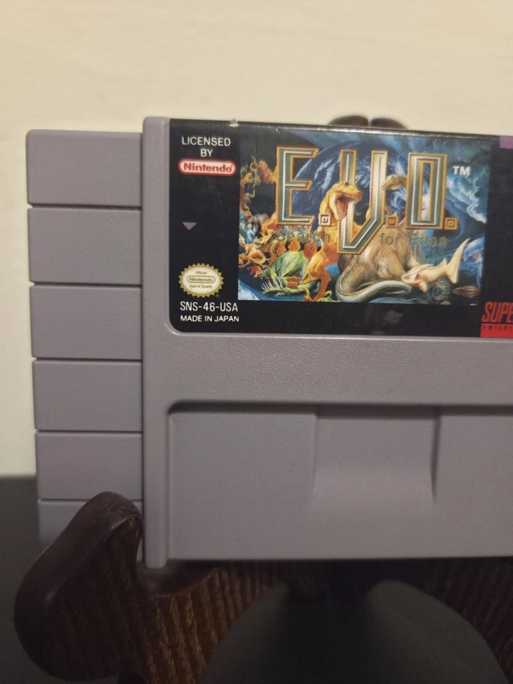 E.V.O. The Search For Eden RARE Snes Cart Only Authentic/Tested Great Condition - Image 2 of 4