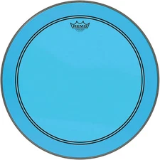 Remo Powerstroke P3 Colortone Blue Bass Drum Head 20 in.