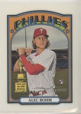 2021 Topps Heritage 1972 Die-Cuts Alec Bohm #72DC-12 0aw6