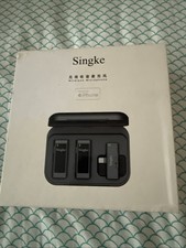 Singke Wireless Dual Lavalier Microphones for iPhone NIOB