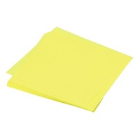 25 Blatt Origami-Papier Fluoreszierendes Gelb 14X14Cm Quadratisches Blatt