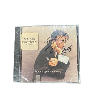 Box Scaggs Some Change Music Signed Cd