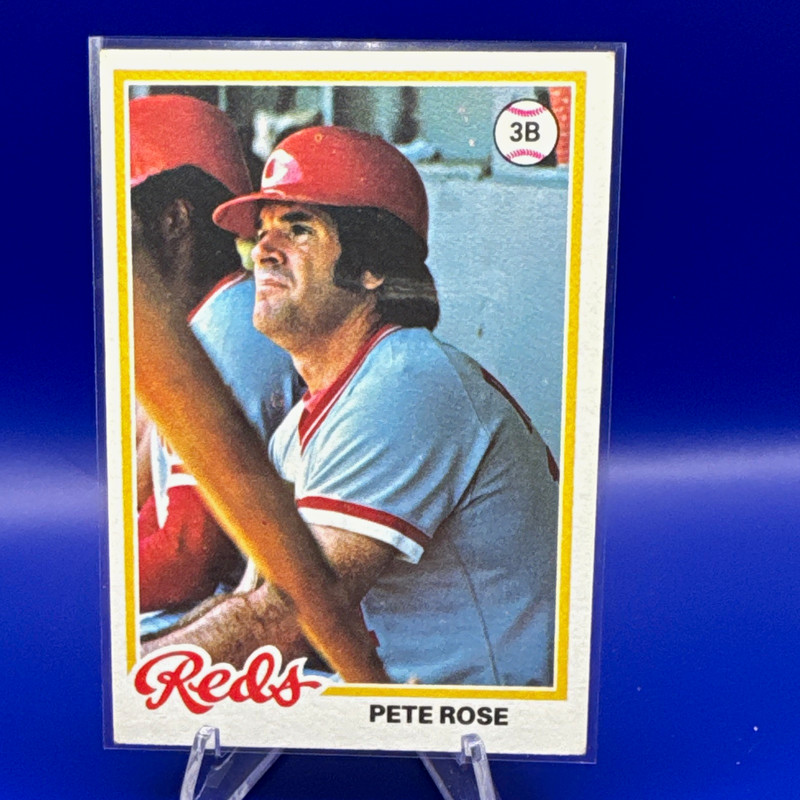 Topps 1978 Topps - Pete Rose #20 Cincinnati Reds Base Set Card
