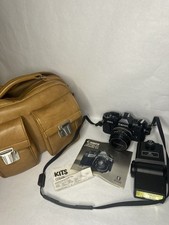 Canon A-1 35mm SLR Film Camera with 50 mm lens Kit