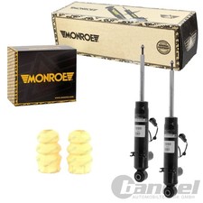 MONROE 2x STOßDÄMPFER+ PROTECTION-KIT HINTEN passend für VOLVO V70 III (135)