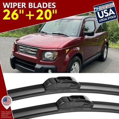 Genuine Original Equipment Front Windshield Wiper Blades Pair 26''+20'' All Season