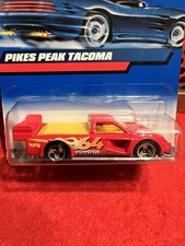 Hot Wheels Pikes Peak Tacoma Toyota Truck Red #27114 Mattel Wheels 1990s 🛞🛞