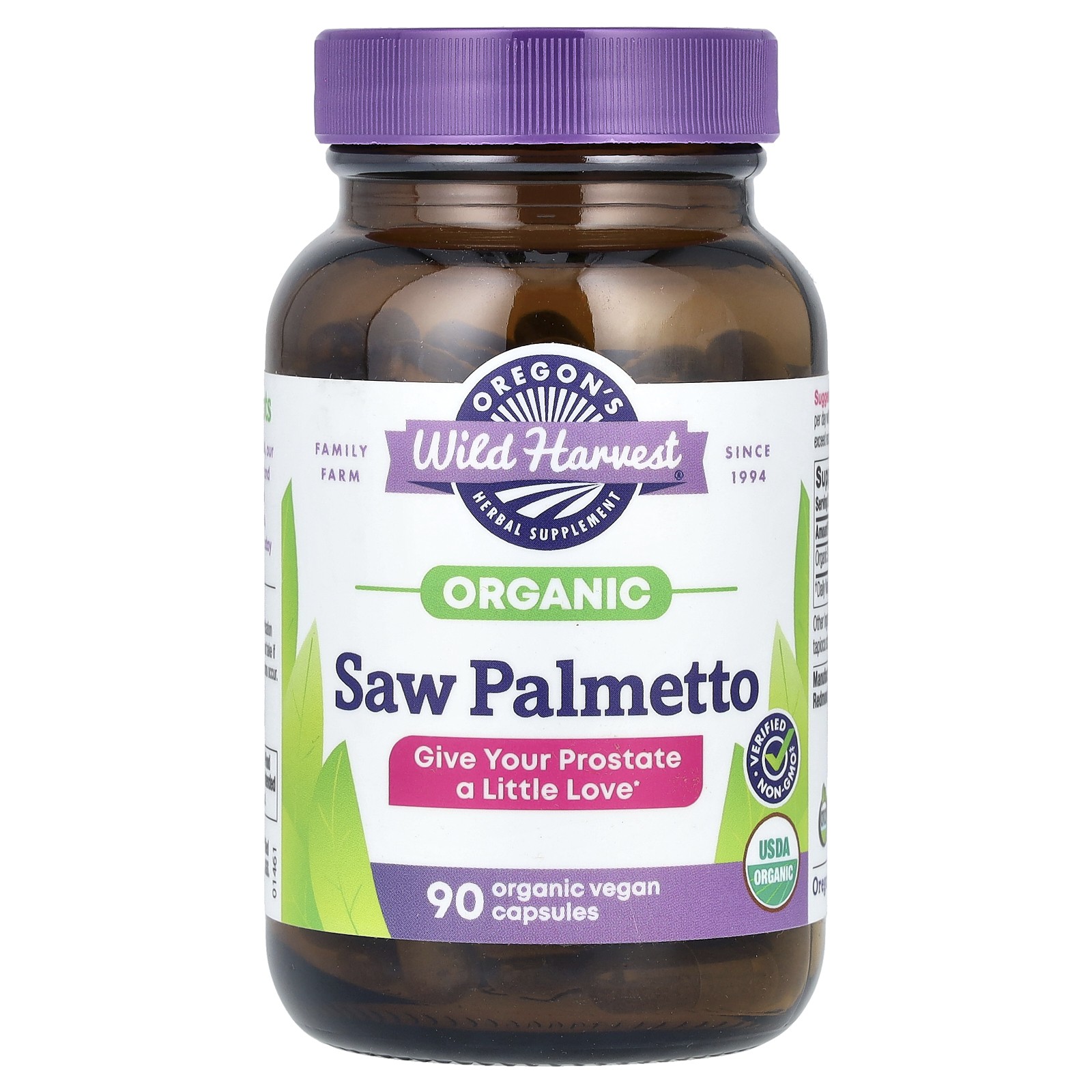 Oregon s Wild Harvest Saw Palmetto 90