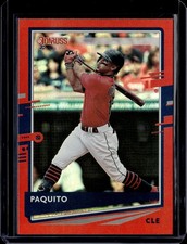 2020 Donruss #148b Francisco Lindor Holo Red - SP - Nickname